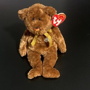 2002 Ty Beanie Baby Champion The Bear Germany FIFA World Cup